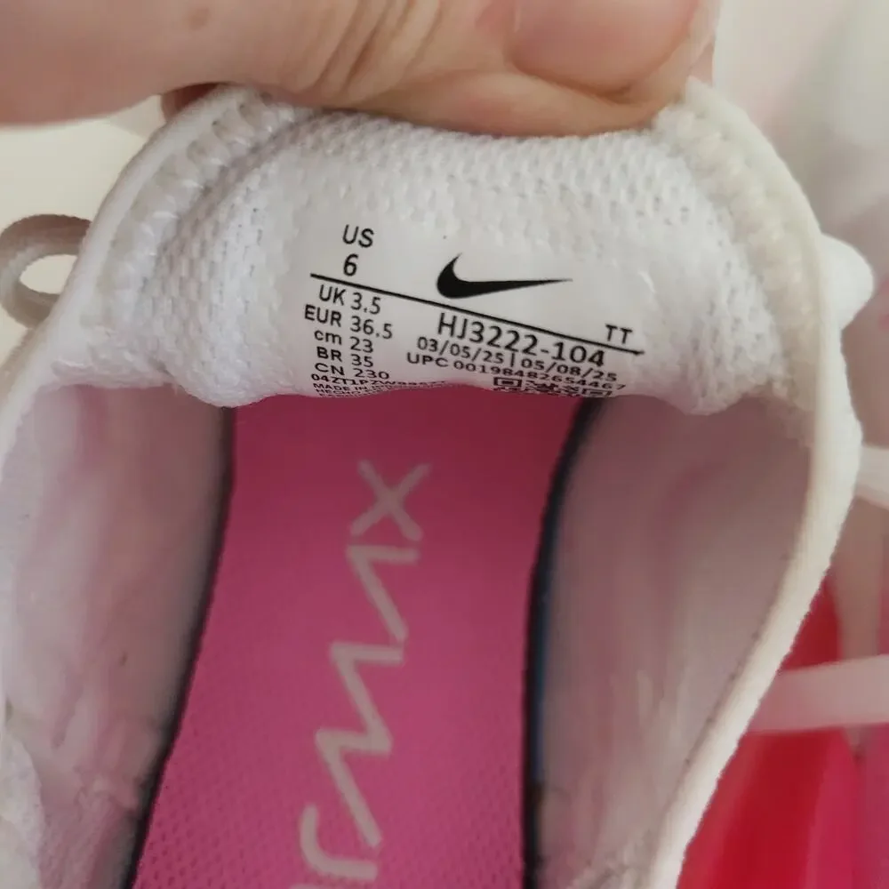 Nike Air Max 270 - Women's (Summit White/Pink Spell/Summit White) Size 6